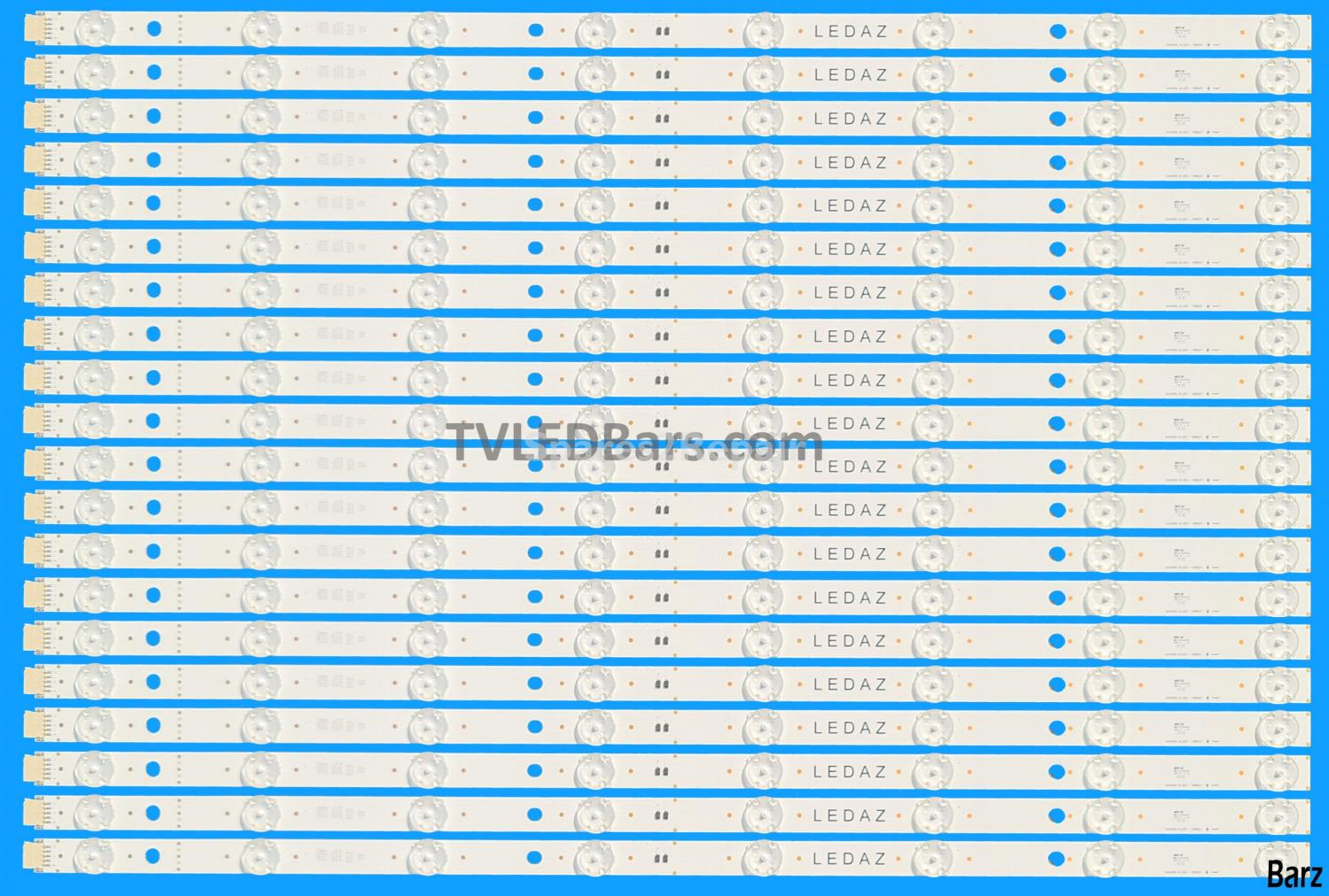 LG LED Backlight Array LG AGM76190001 55" HC550DQB-SLUAA SSC_SlimDRT_55SK95(50B) _S 20pcs