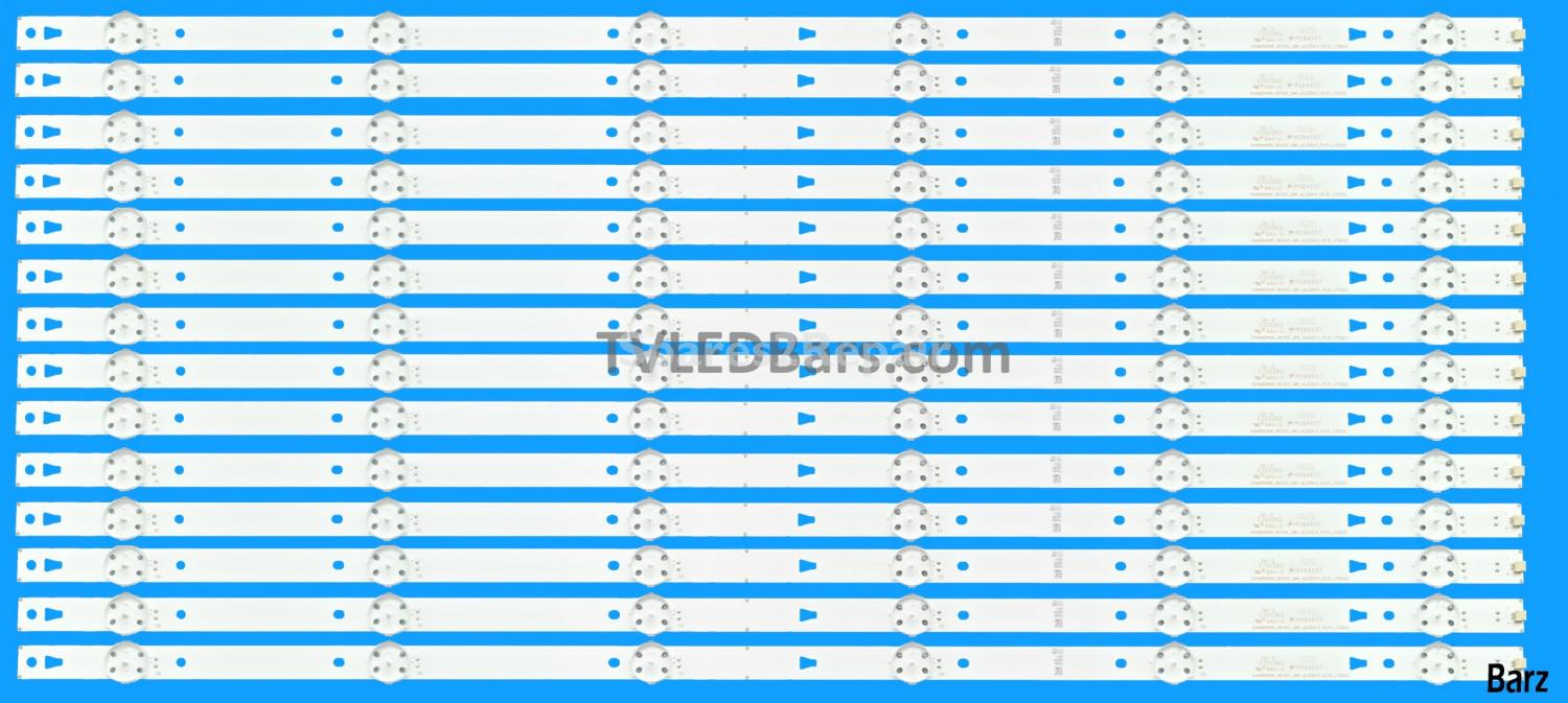 LED Backlight Array Hisense H65N5300 H65N5300UK 65" HD650K3U51-TA SVH650A58 14pcs