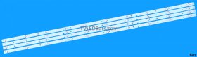Hisense LED Backlight Array Hisense H49M2600 H49M2100S 49" JHD490DF-B71 JL.D490A1330-003BS-M 4pcs