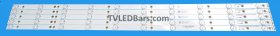 TPV for Philips LED Backlight Array Philips 43PUT4900/12 43" TPT430U3 TPT430H3 GJ-2K15-430-D510-17.8MM-V3 5pcs