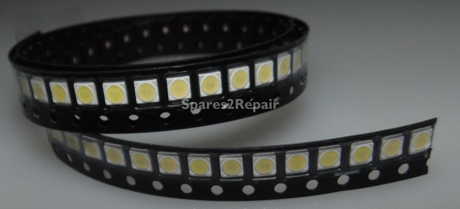 10pcs LG 3528 SMT LED Beads for LED Strip / Bar 3V 1W 280MA BZ999000