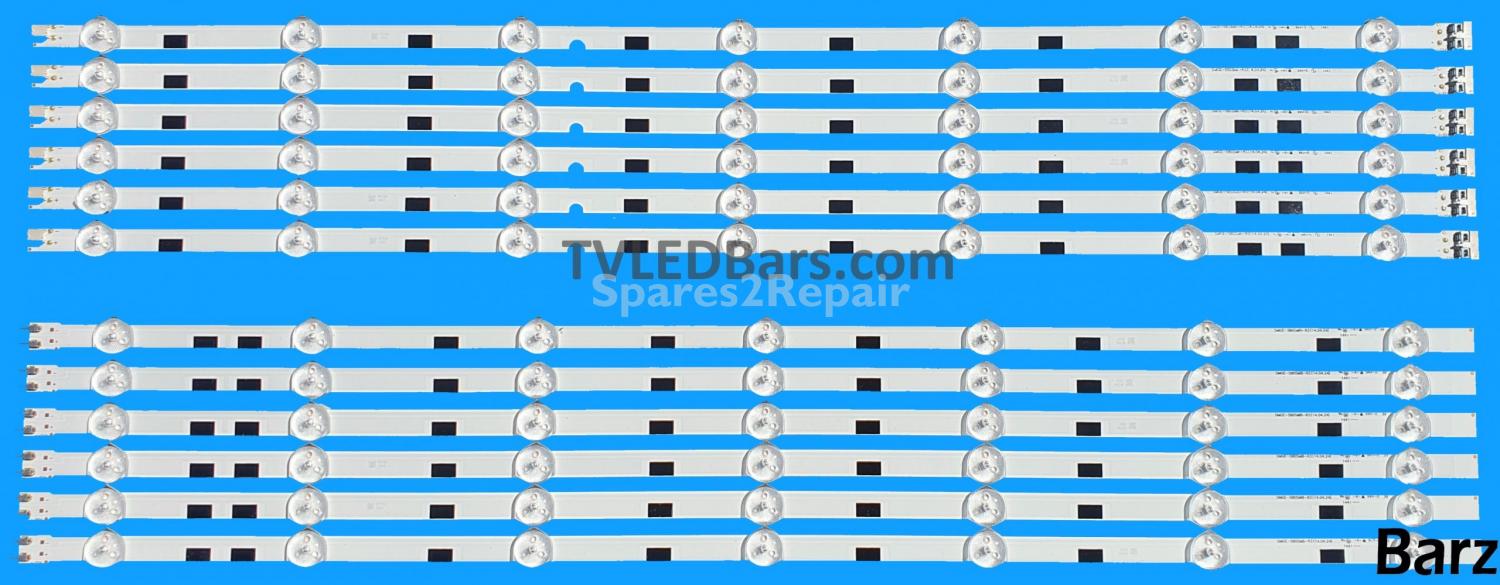 Samsung 58 inch Full LED Backlight Array - BN96-32771A + BN96-32772A - 2014SVS58_MEGA - UE58H / UE58J