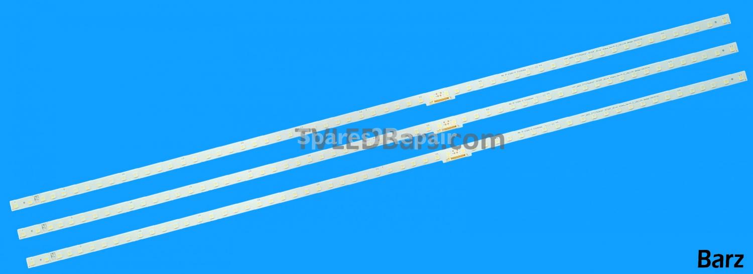 Barz LED Backlight Array Samsung QE75Q60RAT QE75LS01RAU BN96-48257A 75" CY-RR075FGLV1H STC750A37 3030F 3pcs