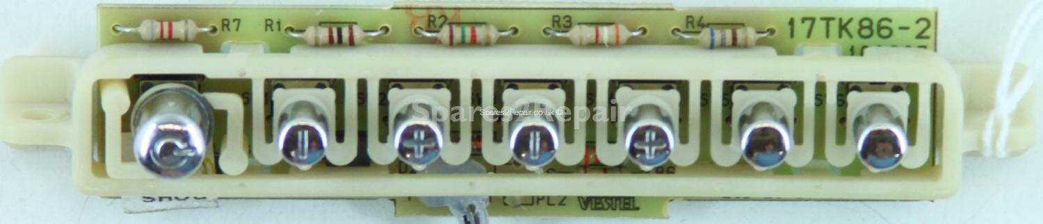 Hitachi L26H01U - Buttons - 17TK86-2 - 100907