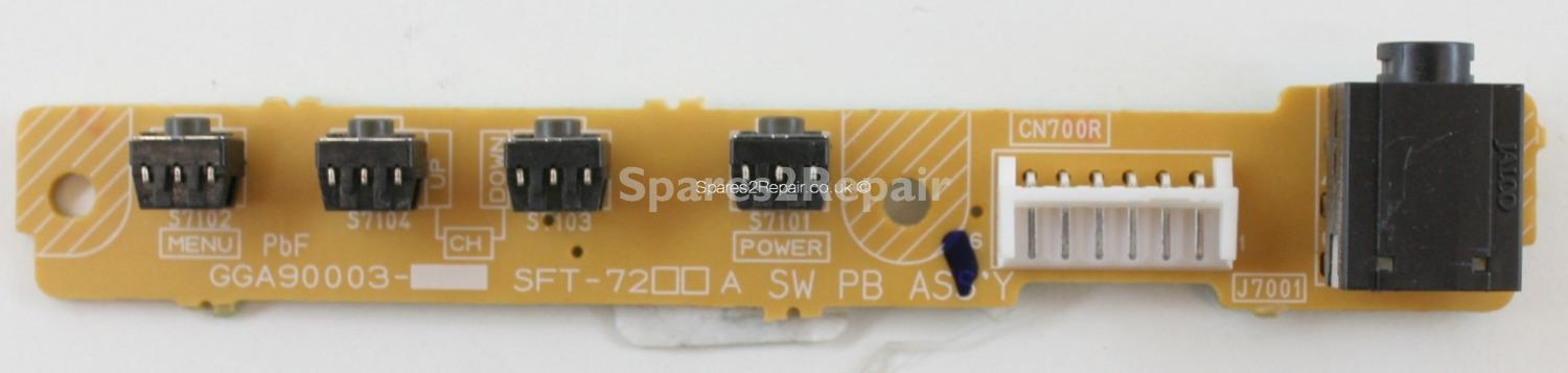 JVC LT-42DA8BJ - Buttons - GGA90003 - SFT-7201A - (Without Plastic)