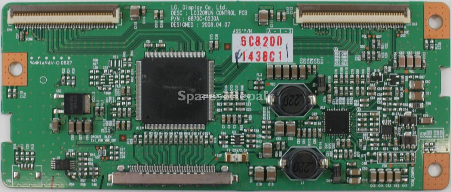 LG 32LG5700 - LVDS - 6870C-0230A - 6871L-1438C - LC320WUN CONTROL PCB