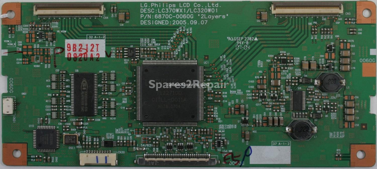 LG 32LX2R - LVDS - 6870C-0060G - 6871L-0820A - LC370WX1 - LC320W01