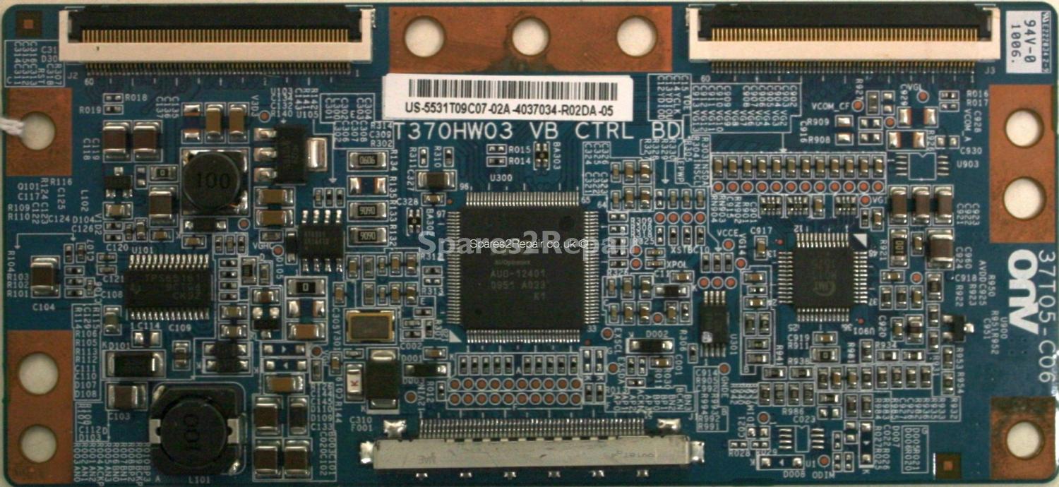 LG 37LD690 - T-Con - 37T05-C06 - 55.31T09.C07 - T370HW03 VB CTRL BD