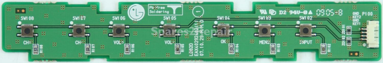 LG 37LG5020 - Buttons - EAX40292402(1) - LD82D