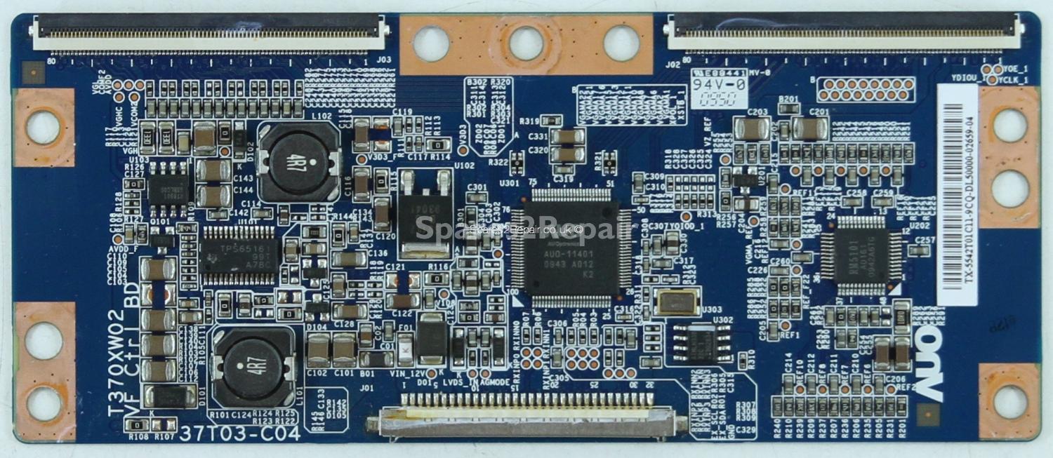 LG 42LH2000 - LVDS - 55.42T01.C11 - 37T03-C04 - T370XW02 VF Ctrl BD