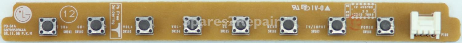 LG 42PC1D - Buttons - PD-61A - 68709S0944A