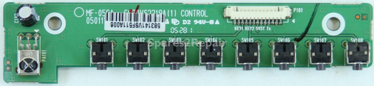 LG 42PX4DV - Buttons - MF-056A - 6870VS2219A - 050111