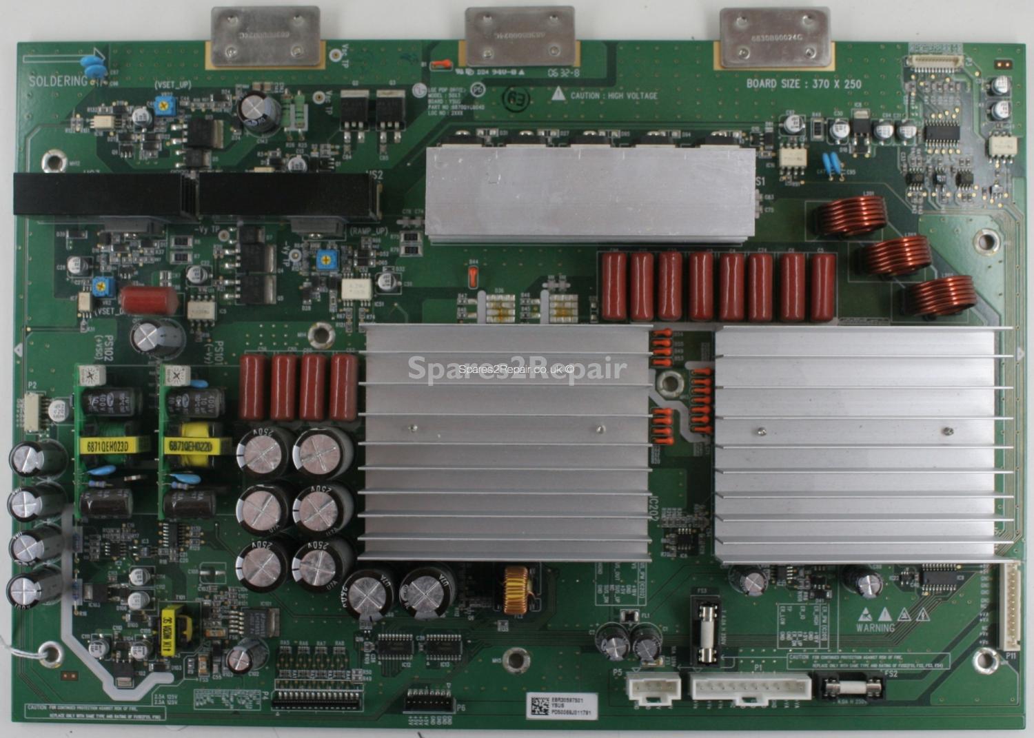 LG 50PC1D - YSUS - 6870QYC004D - EBR30597501