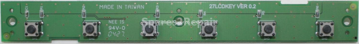 Logik LCX27WN2 - Buttons - 27LCDKEY Ver 0.2 - Rev 1A