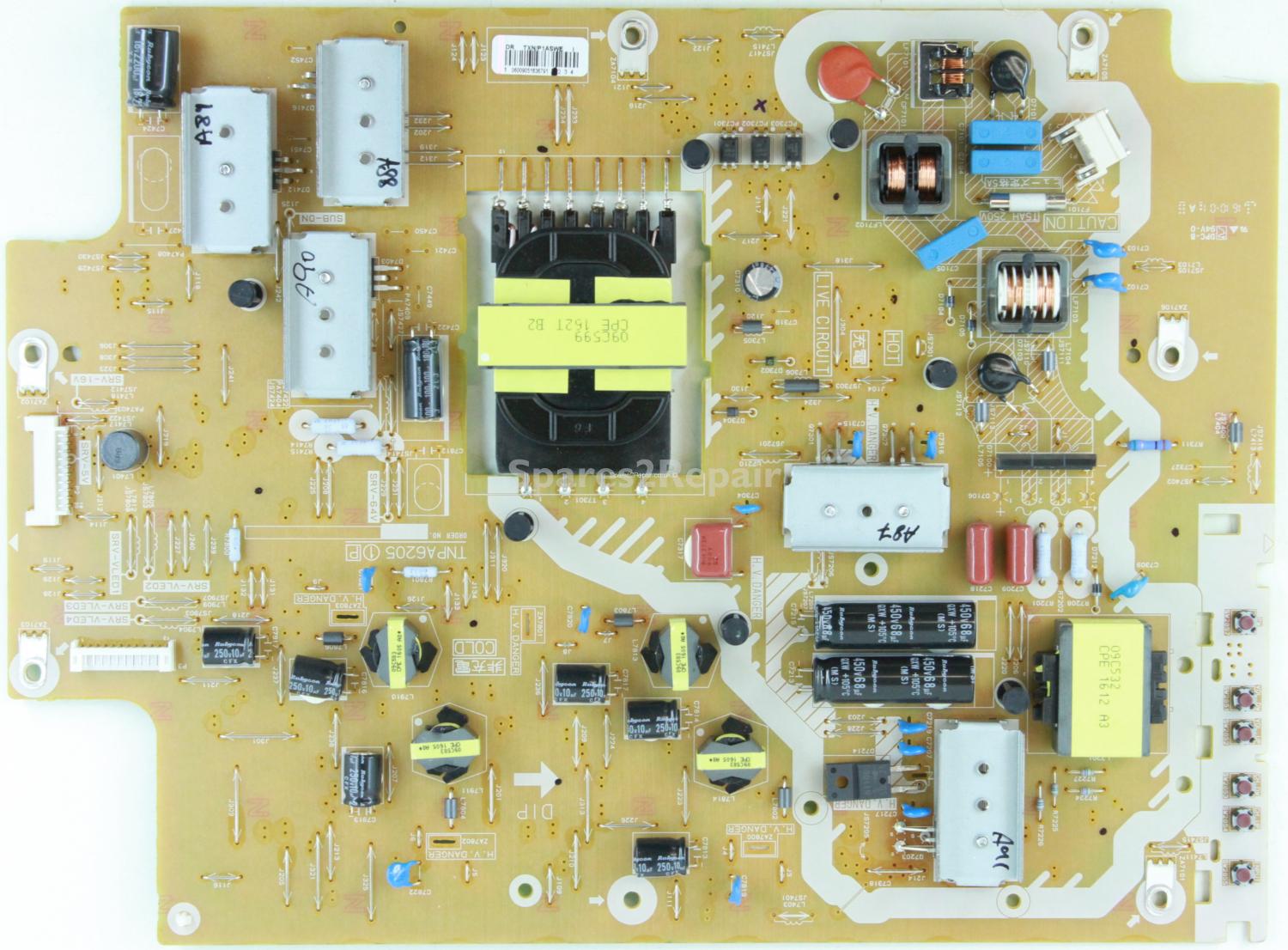 Panasonic TX-50DX802B - Power Supply - TXN/P1ASWE DR - TNPA6205 1 P