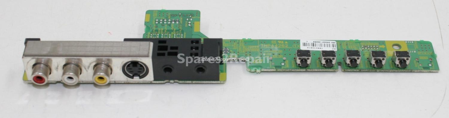 Panasonic TH-50PZ700B - Buttons + IO - TNPA4262