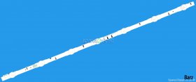 Samsung 32 inch Single LED Backlight Bar - D4GE_320DC1-R2 - D4GE-320DC1-R1 - 2014SVS32FHD _3228_07 - BN96-30442A - BN96-30443A - BN96-30444A - UE32H UE32J FHD