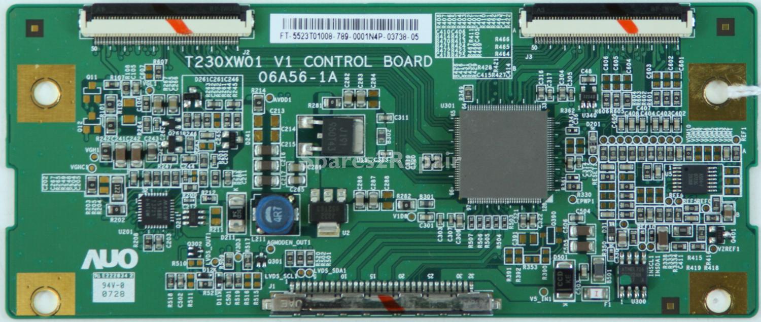 Samsung LE23R87BD - T-Con - T230XW01 V1 CONTROL BOARD - 55.23T01.008 - 06A56-1A