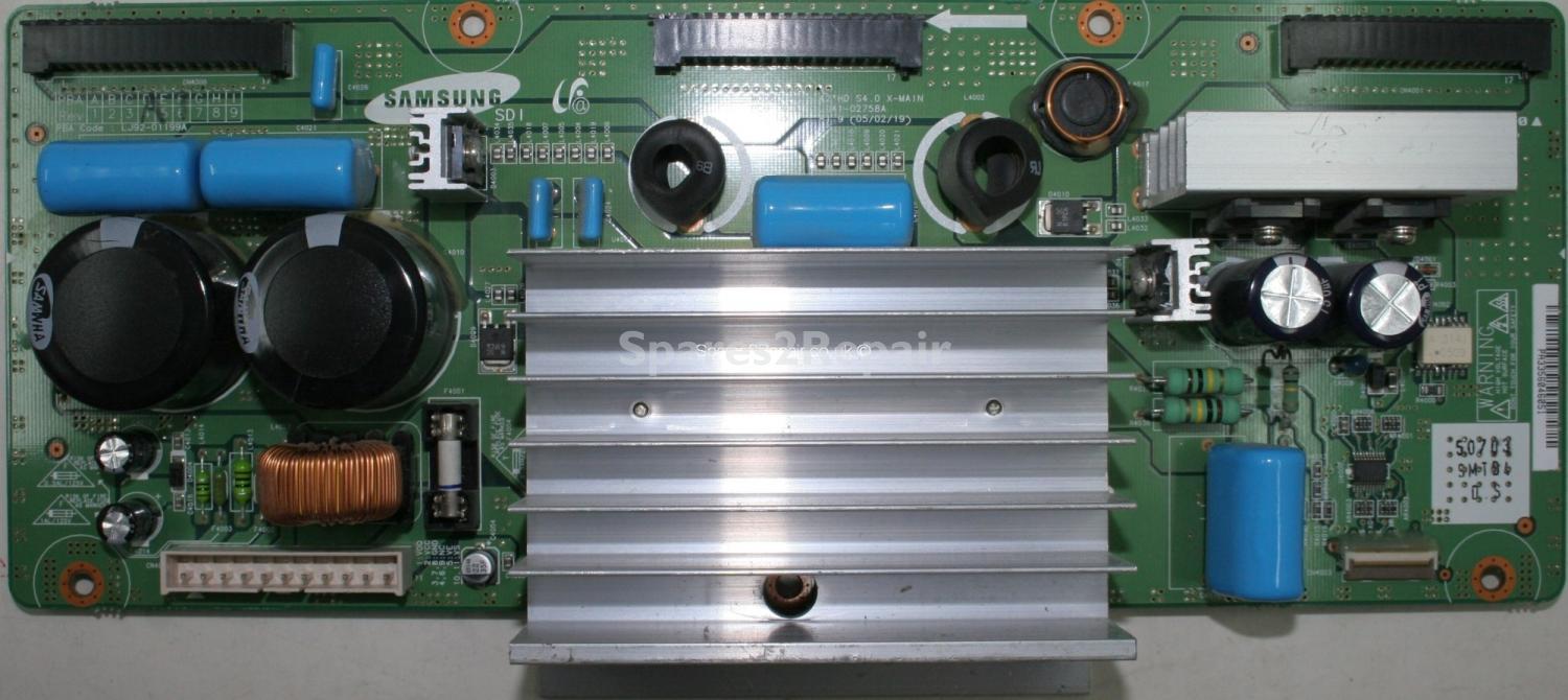 Samsung PS-42S5H - XSUS - LJ92-01199A A1 - LJ41-02758A R1.9 - 42 HD S4.0 X-MAIN