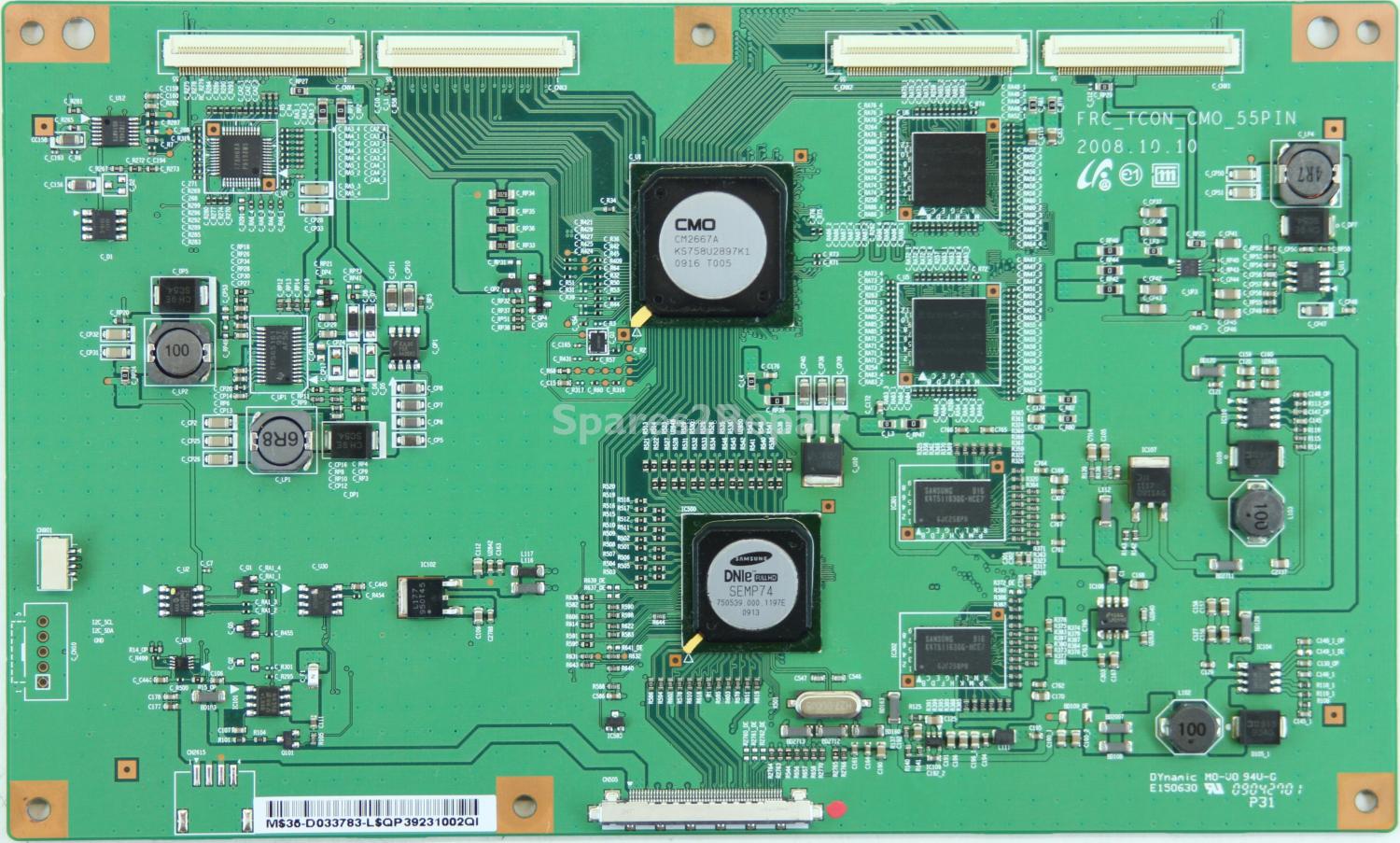 Samsung LE40B620R3W - T-Con - 35-D033783 - FRC_TCON_CMO_55PIN