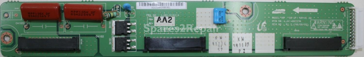 Samsung PS-50A557S3F - XBUFFER - LJ92-01621A A2 - LJ41-06227A R1.5 - 50 UF1 DRIVE XB