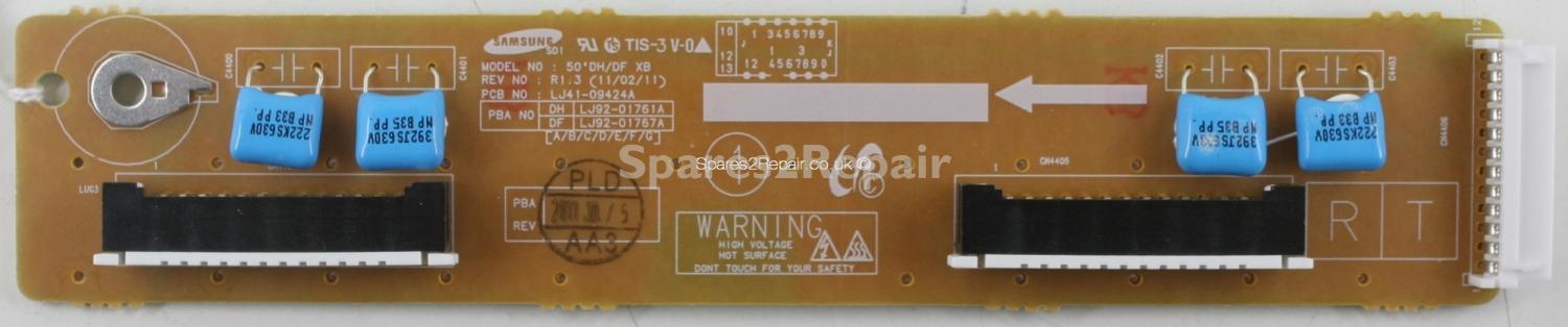 Samsung PS51D550C1D - XSUB - LJ41-09424A - R1.3 - LJ92-01767A A3 - 50DH/DF XB