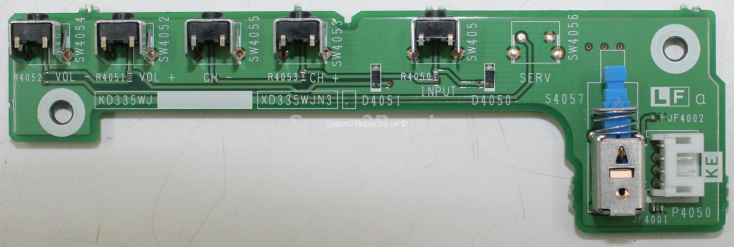 Sharp LC-32GA6E - Buttons - KD335WJ - XD335WJN3 (Without Plastic)