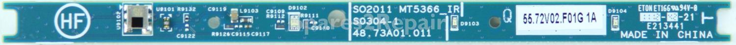 Sony KDL-32BX320 - IR - 48.73A01.011 - SO2011 MT5366_IR - S0304-1 - 55.72V02.F01G 1A