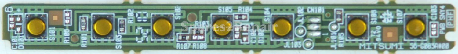 Sony KDL-32EX723 - Buttons - 56-G083A 00 (Without Plastic)