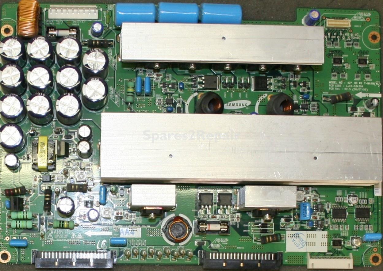 Time PLM-PD-420-HD - YSUS - 42HD W1 Y-MAIN - LJ41-03439A R2.5 -
