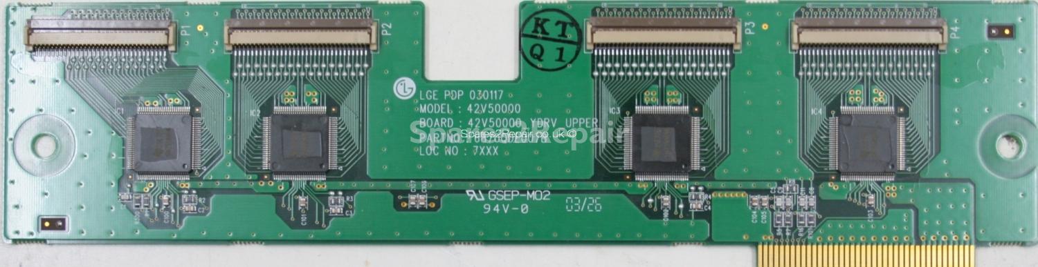 Toshiba 42WP36P - 42V50000_YDRV_UPPER - 6870QDE007B - PDP 030117