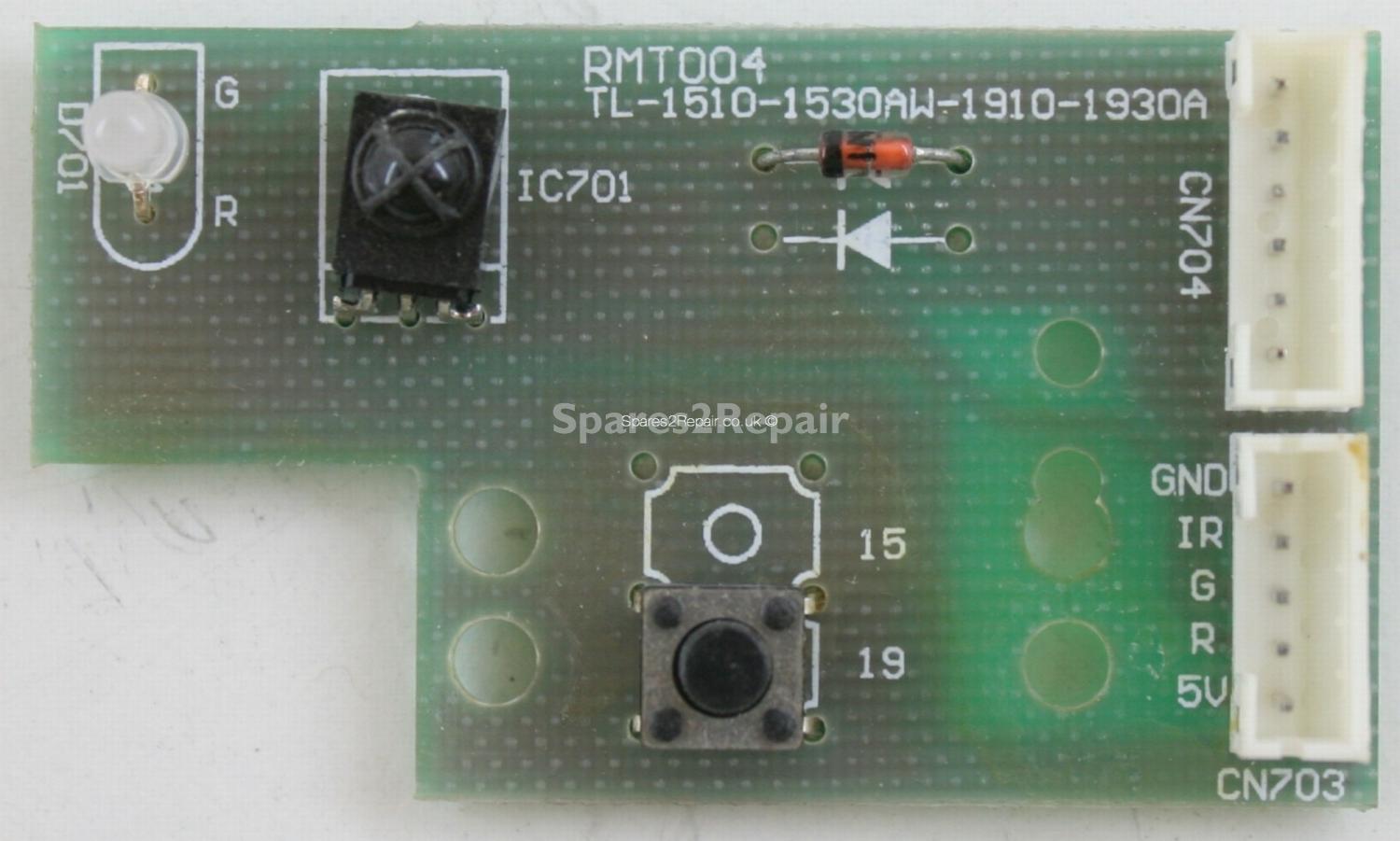 UMC L15-8 - IR - TL-1510-1530AW-1910-1930A - RMT004 - 014957A0